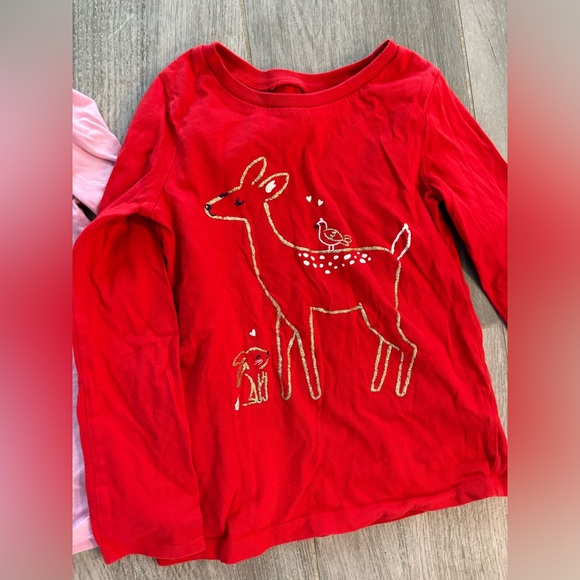 Set of 4 girls long sleeve shirts, size 6. Excellent condition. - Picture 5 of 5